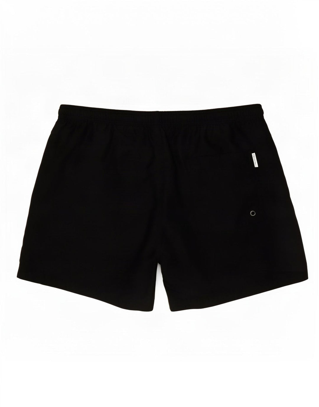 Calvin Klein Mens Graphic Swimming Shorts Large Black Colourblock Polyester