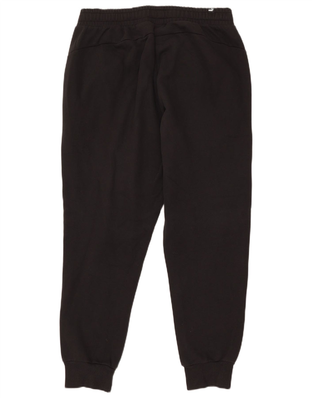 PUMA Mens Tracksuit Trousers Joggers Large  Black Cotton