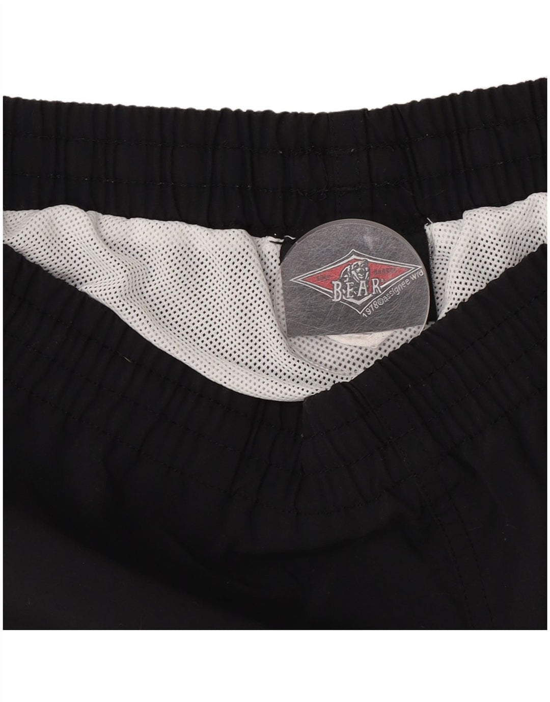 Bear Mens Swimming Shorts XL  Black Polyamide