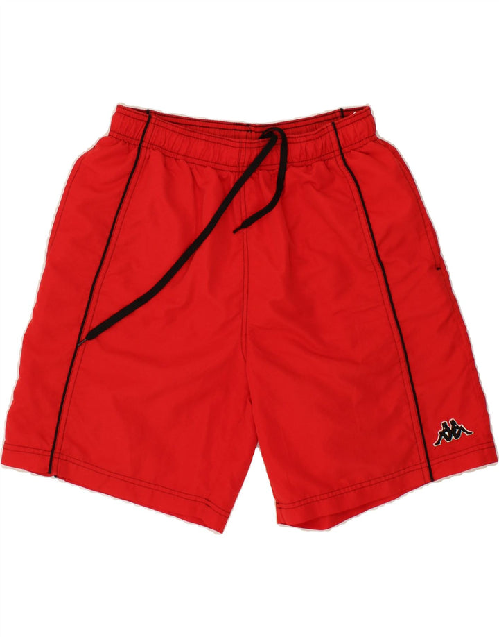 KAPPA Mens Sport Shorts Large Red Polyester Vintage Kappa and Second-Hand Kappa from Messina Hembry 