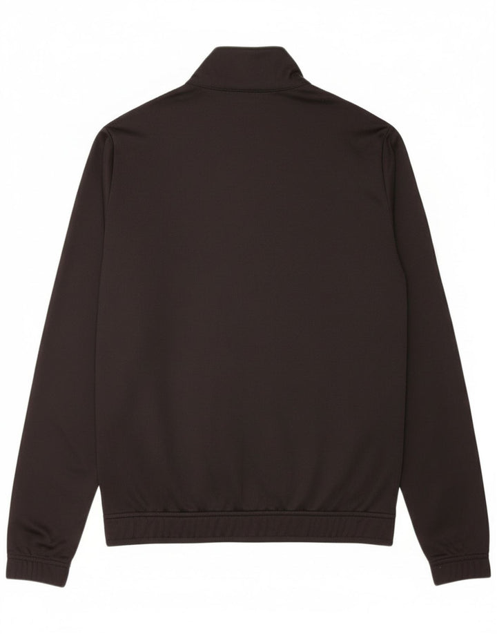 Champion Mens Graphic Tracksuit Top Jacket Small Black Polyester