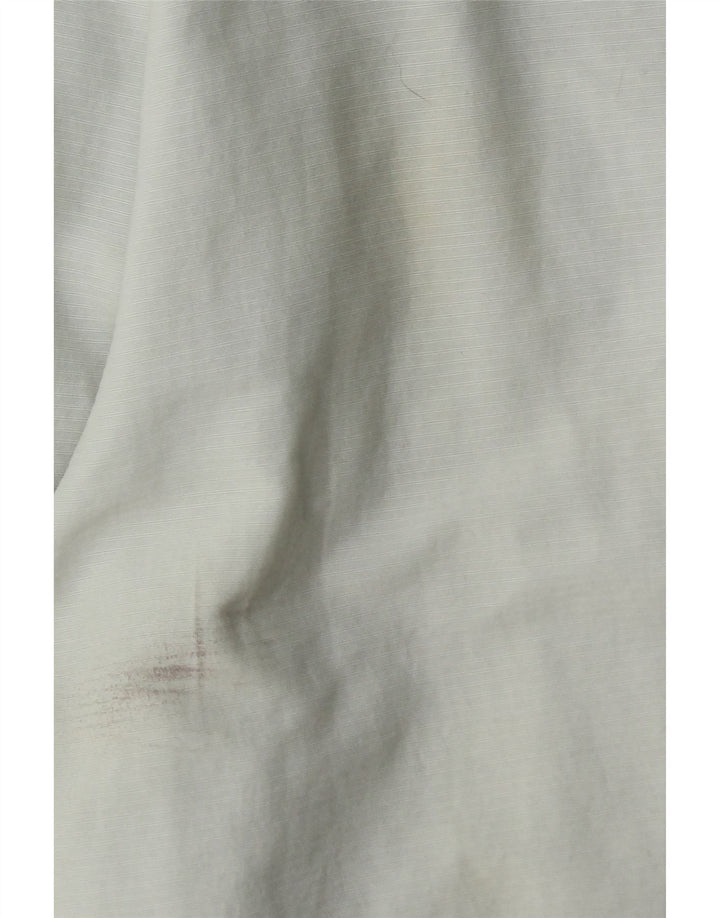 Adidas Mens Straight Capri Trousers W34 L21 Off White Polyamide