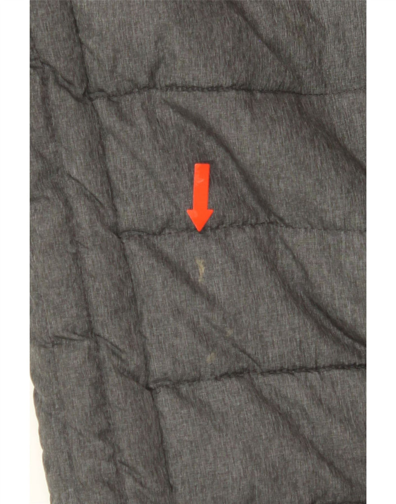 LEVI'S Mens Hooded Padded Jacket UK 36 Small Grey Polyester Vintage Levi's and Second-Hand Levi's from Messina Hembry 