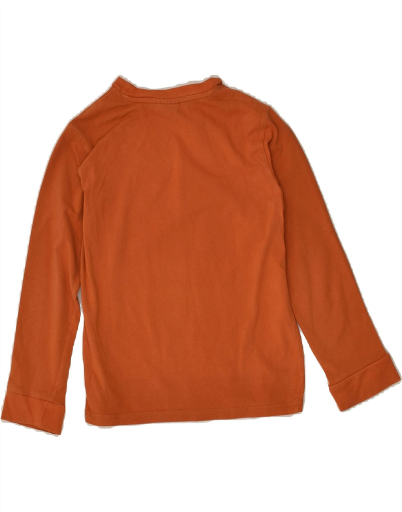 GEOX Boys Top Long Sleeve 5-6 Years Orange Cotton | Vintage Geox | Thrift | Second-Hand Geox | Used Clothing | Messina Hembry 