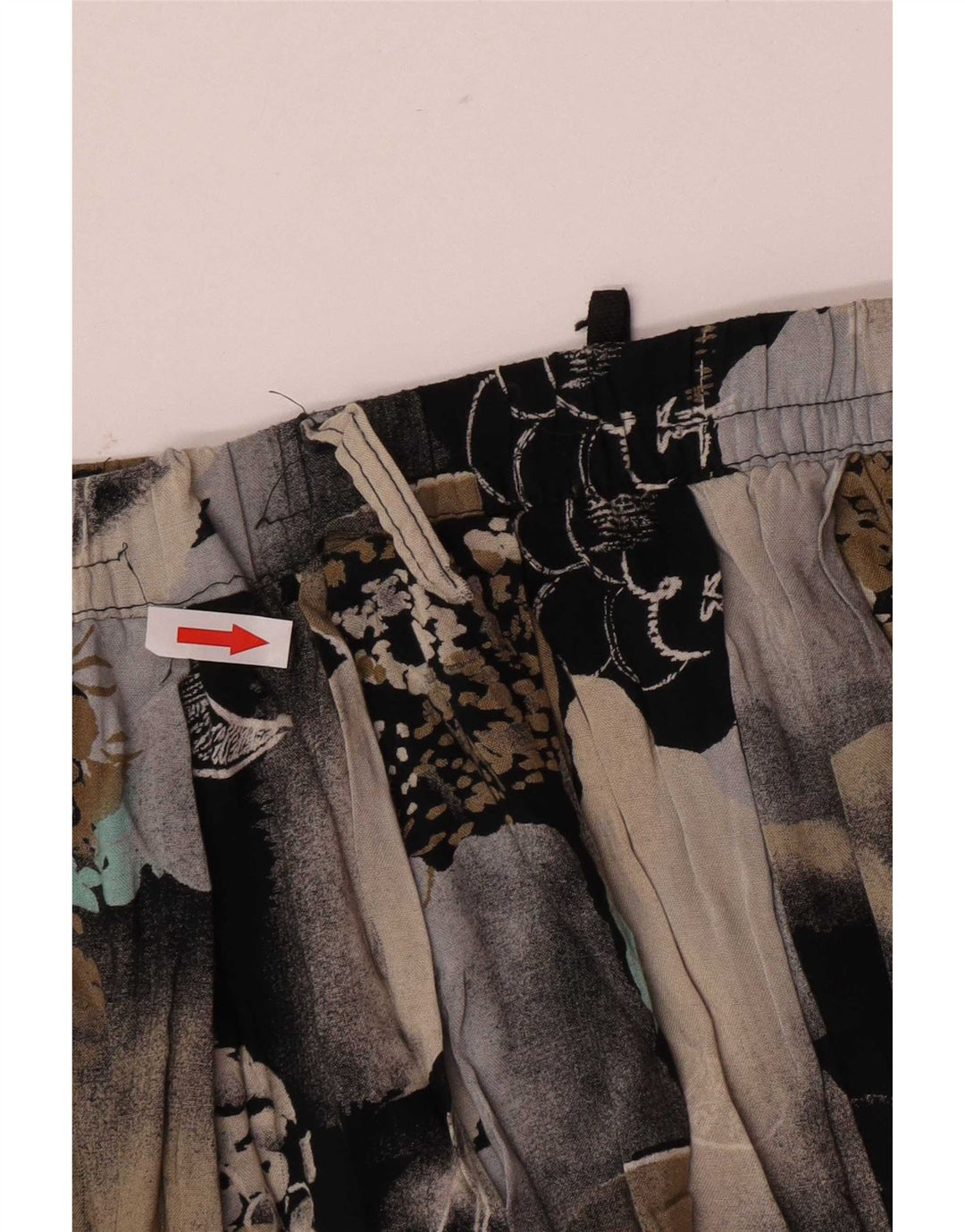 Betty Barclay Womens Abstract Pattern Flared Skirt UK 12 Medium W28 Multico