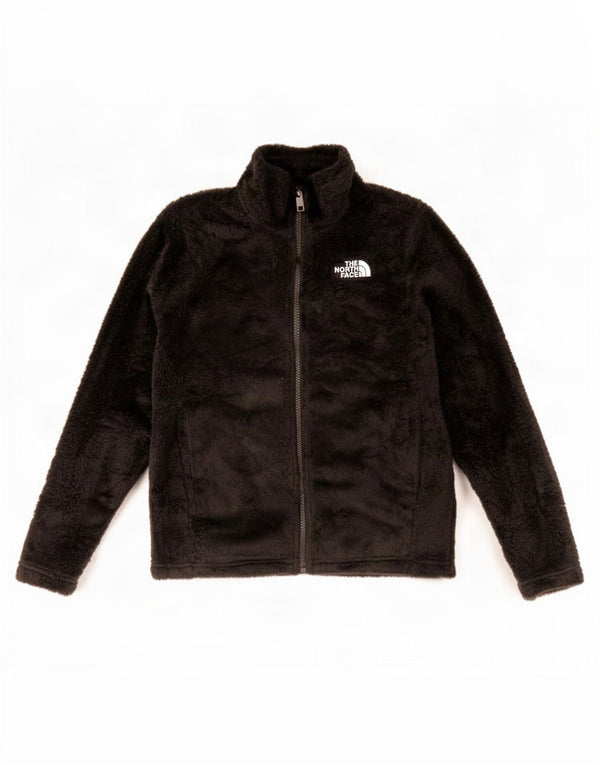 The North Face Girls Fleece Jacket 9-10 Years Medium Black Polyester