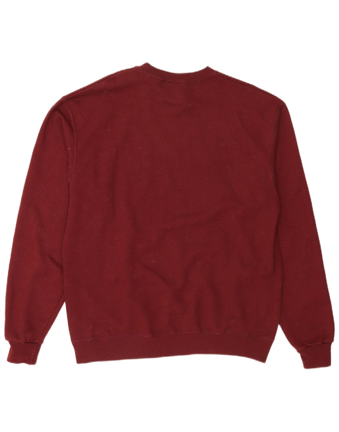 Champion Mens Sweatshirt Jumper Large Burgundy Cotton