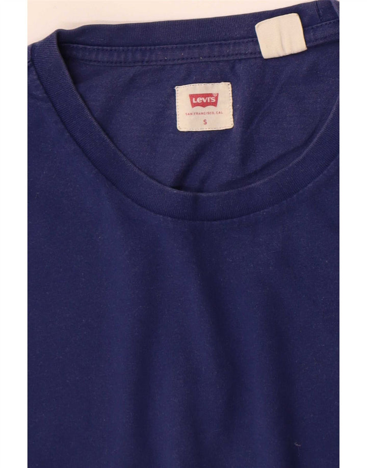 Levi's Mens T-Shirt Top Small Blue