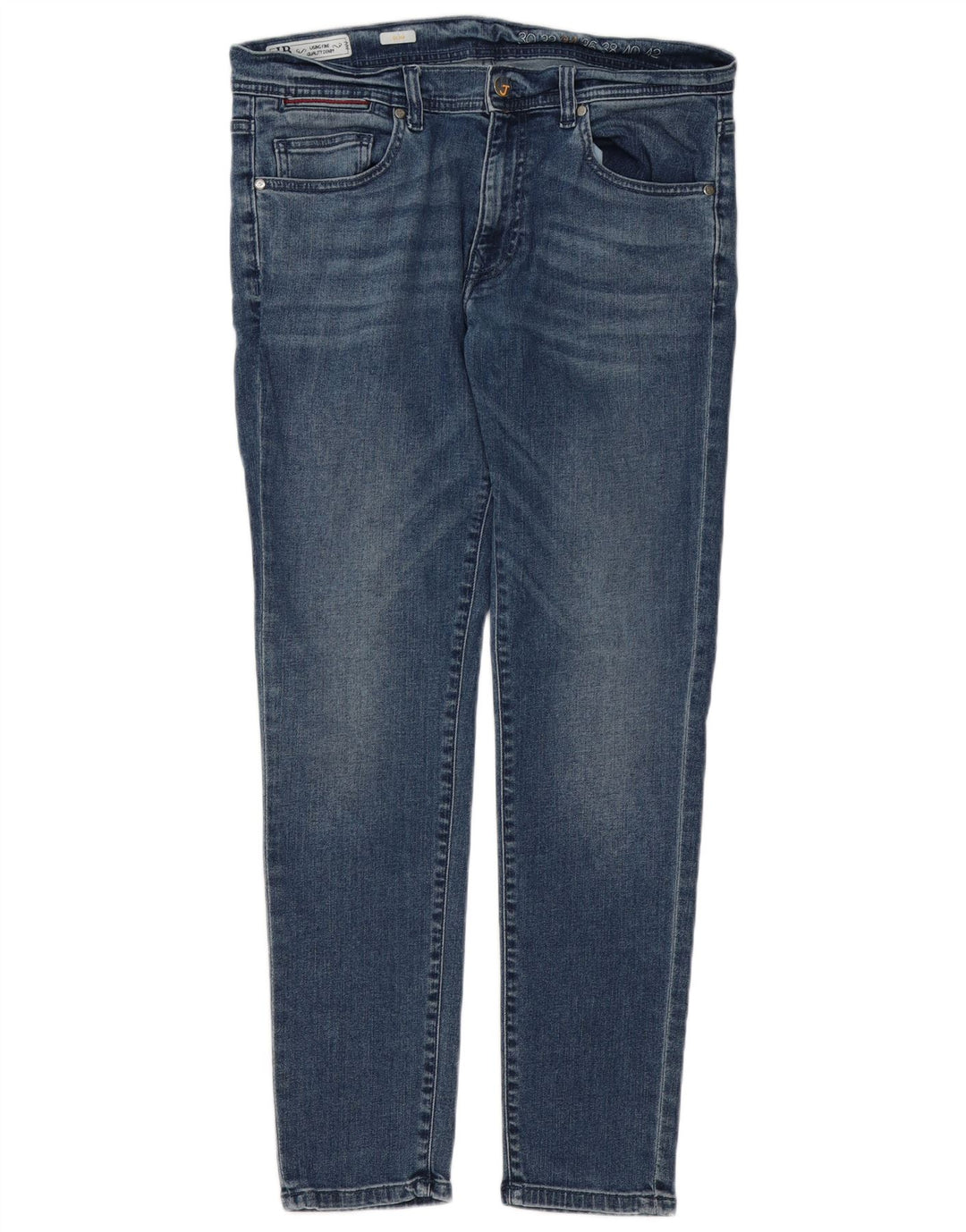 Harmont & Blaine Mens Slim Jeans W34 L30 Blue Cotton
