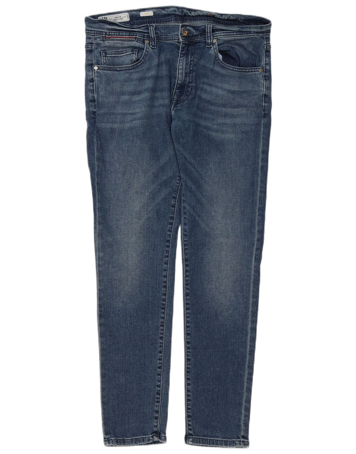 Harmont & Blaine Mens Slim Jeans W34 L30 Blue Cotton