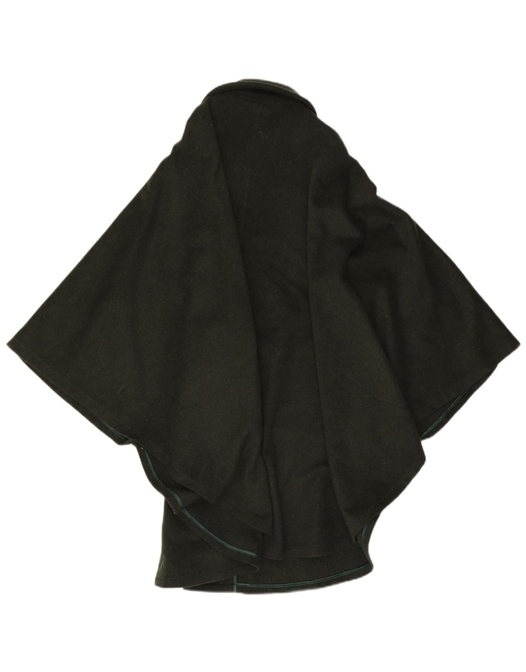 Moessmer Womens Cape Coat One Size Khaki Wool