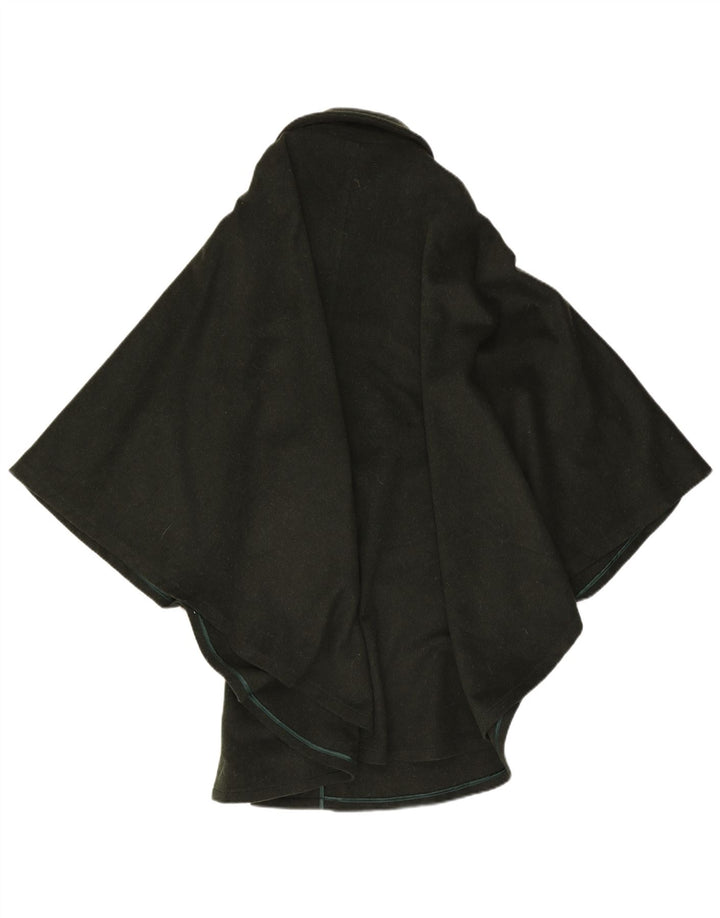 Moessmer Womens Cape Coat One Size Khaki Wool