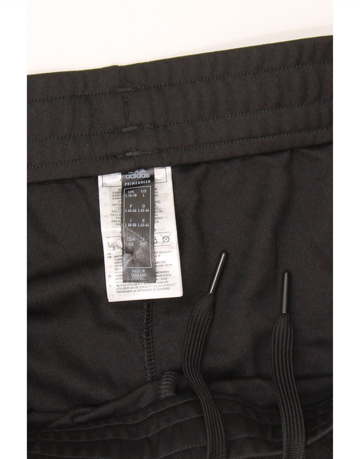 Adidas Womens Aeroready Tracksuit Trousers UK 16/18 Large  Black Polyester