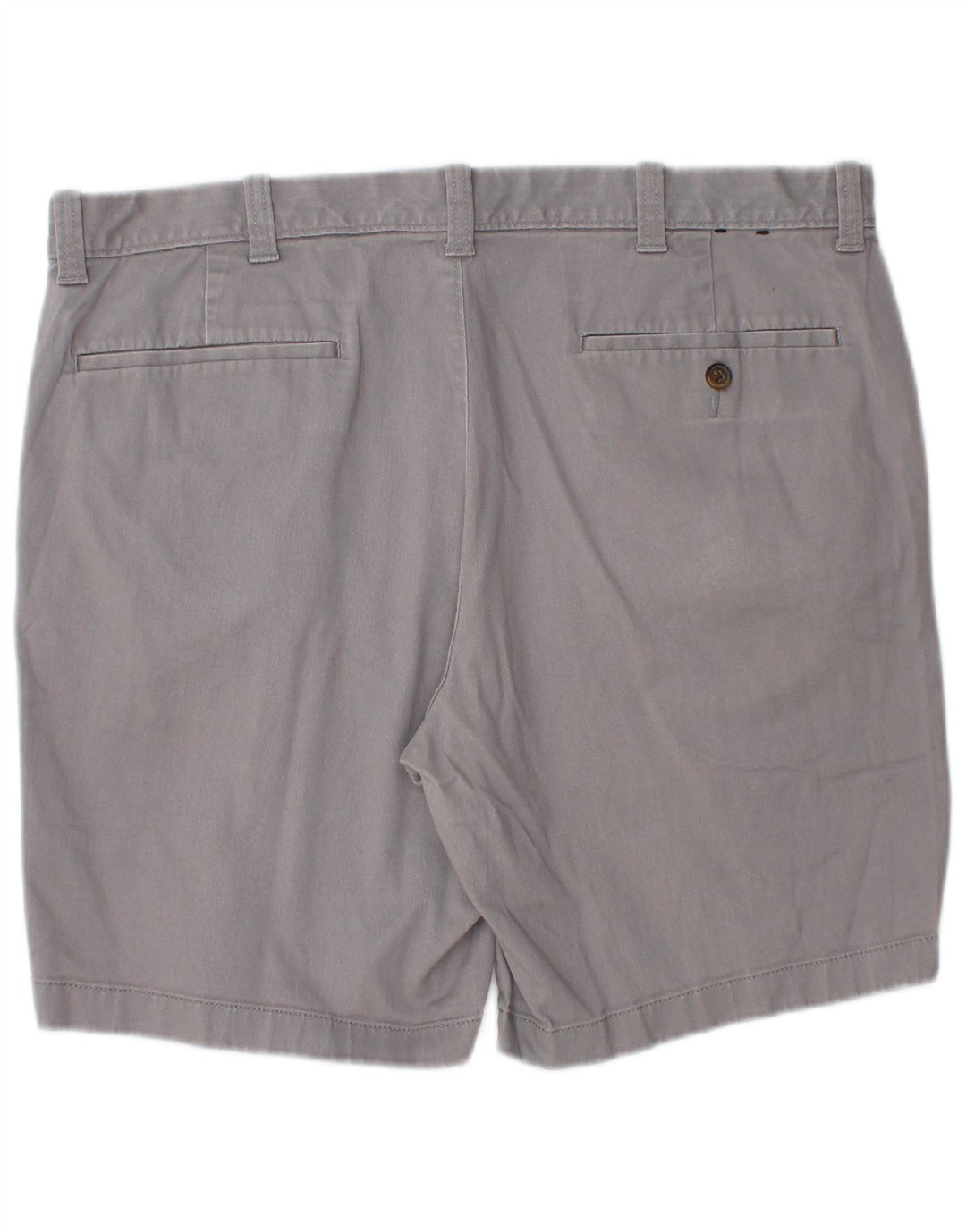 J. CREW Mens Chino Shorts W36 Large Grey Cotton