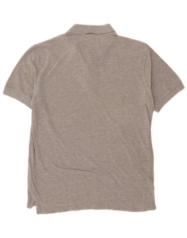 Crew Clothing Mens Polo Shirt Large Grey Cotton