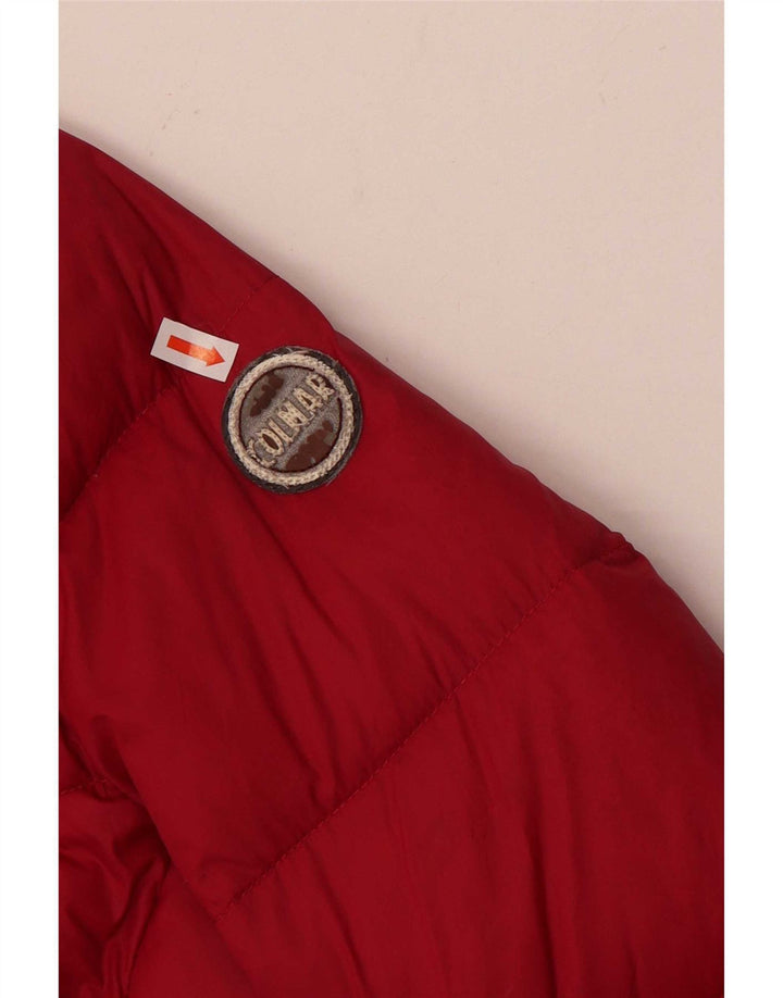 Colmar Womens Padded Coat IT 40 XS Red Polyamide