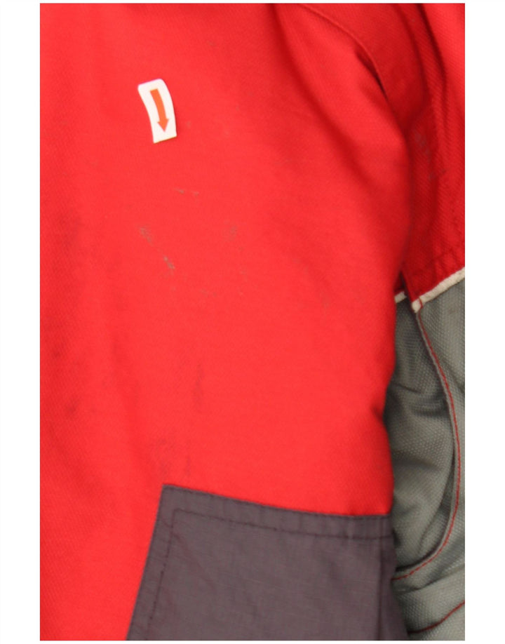 Anzi Besson Mens Windbreaker Jacket UK 42 XL Multicoloured Colourblock