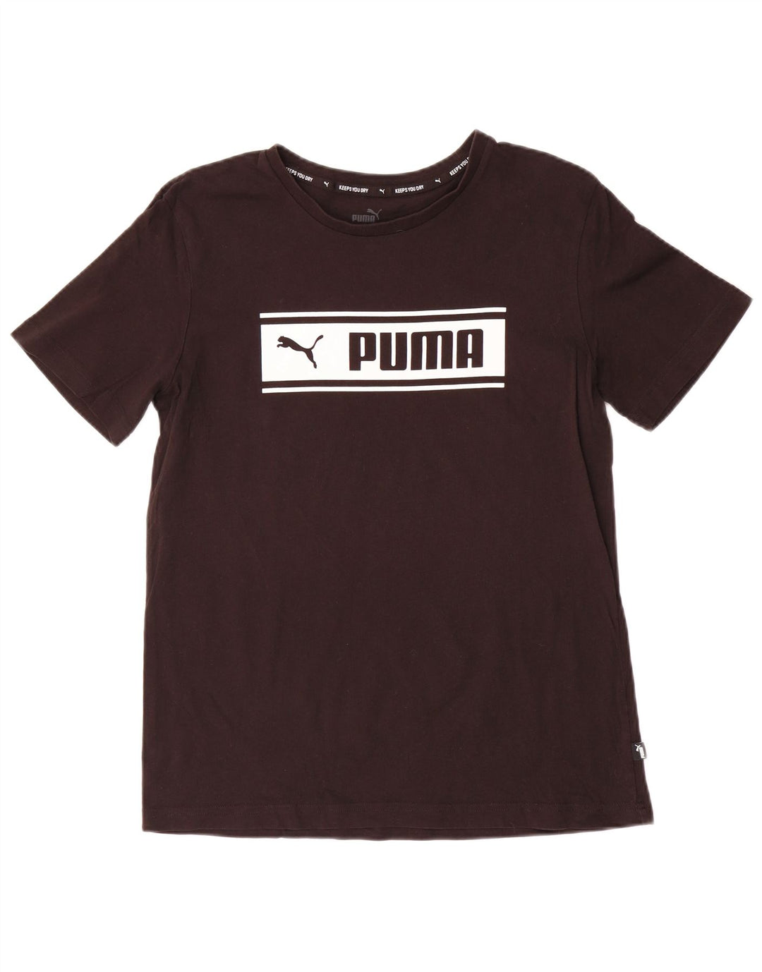 Puma Mens Graphic T-Shirt Top Small Black