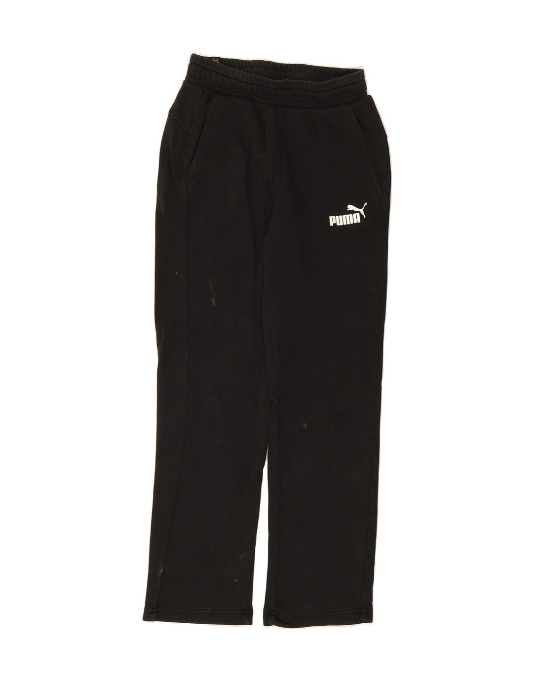 PUMA Womens Tracksuit Trousers UK 8 Small Black Cotton Vintage Puma and Second-Hand Puma from Messina Hembry 