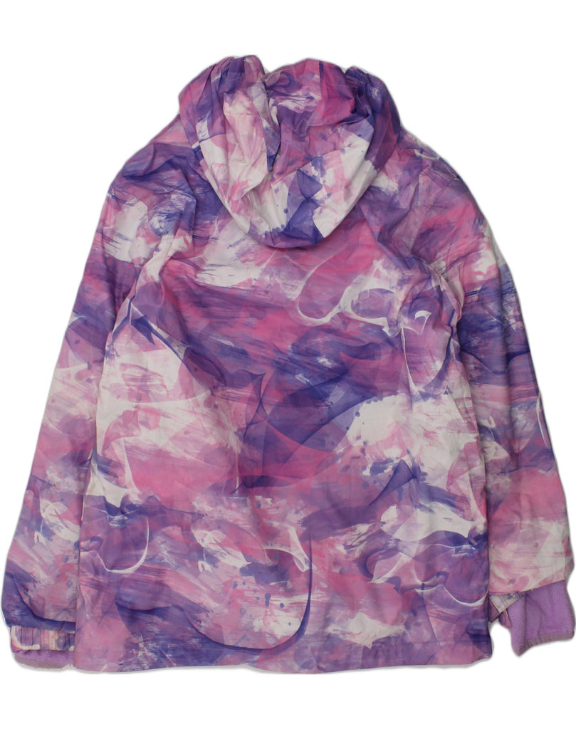 MOUNTAIN WAREHOUSE Girls Hooded Windbreaker Jacket 11-12 Years Purple | Vintage Mountain Warehouse | Thrift | Second-Hand Mountain Warehouse | Used Clothing | Messina Hembry 