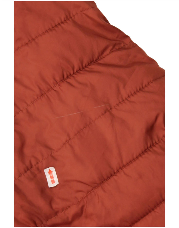 Quiksilver Mens Padded Jacket UK 38 Medium Brown Polyester