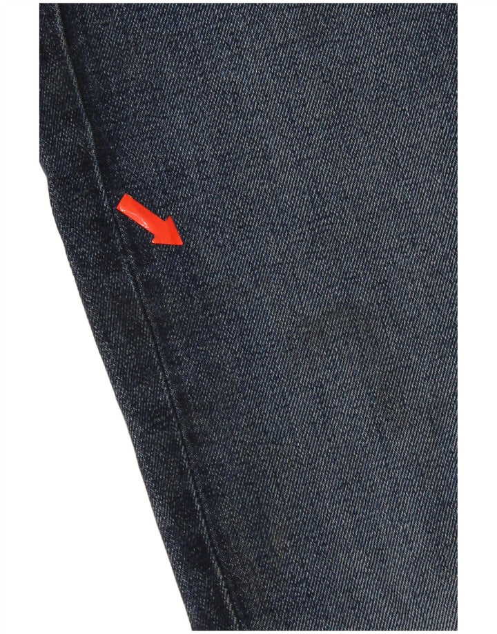 J. Crew Mens Slim Jeans W36 L32 Navy Blue Cotton