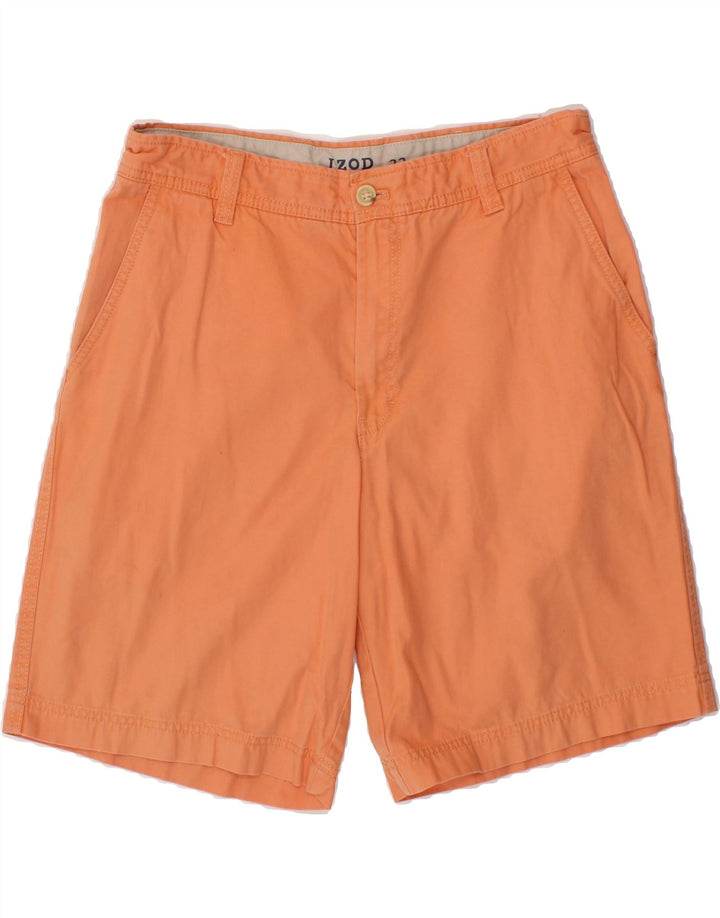 IZOD Mens Chino Shorts W33 Medium Orange Cotton Vintage Izod and Second-Hand Izod from Messina Hembry 