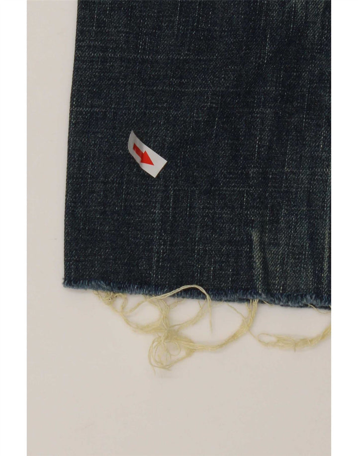 Diesel Womens Matic Straight Jeans W29 L27 Blue Cotton