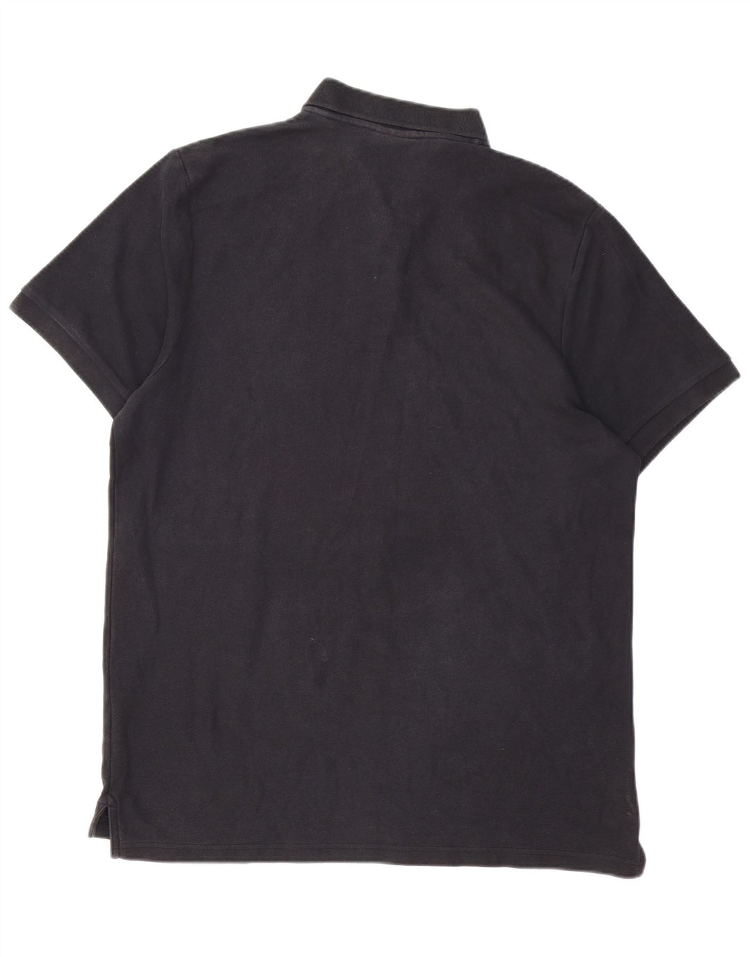 NIKE Mens Polo Shirt 2XL Black Cotton