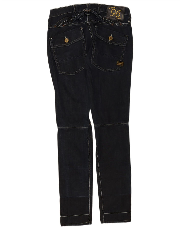 G-Star Womens Slim Jeans W26 L32 Navy Blue Cotton