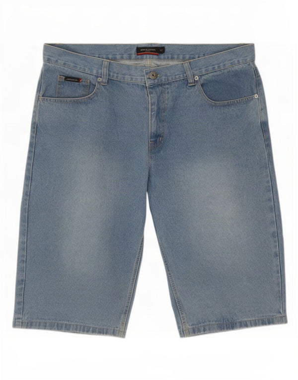 Pierre Cardin Mens Denim Shorts 3XL W42 Blue Cotton