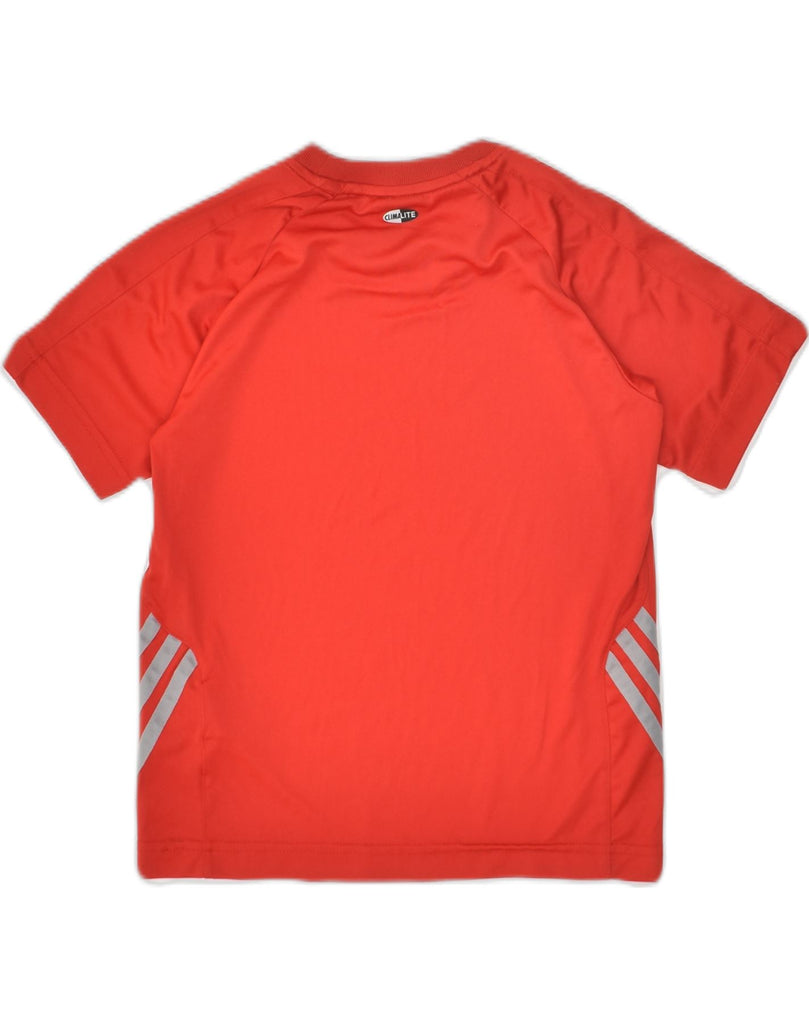 ADIDAS Boys T-Shirt Top UK 26/28 7-8 Years Red Polyester | Vintage Adidas | Thrift | Second-Hand Adidas | Used Clothing | Messina Hembry 