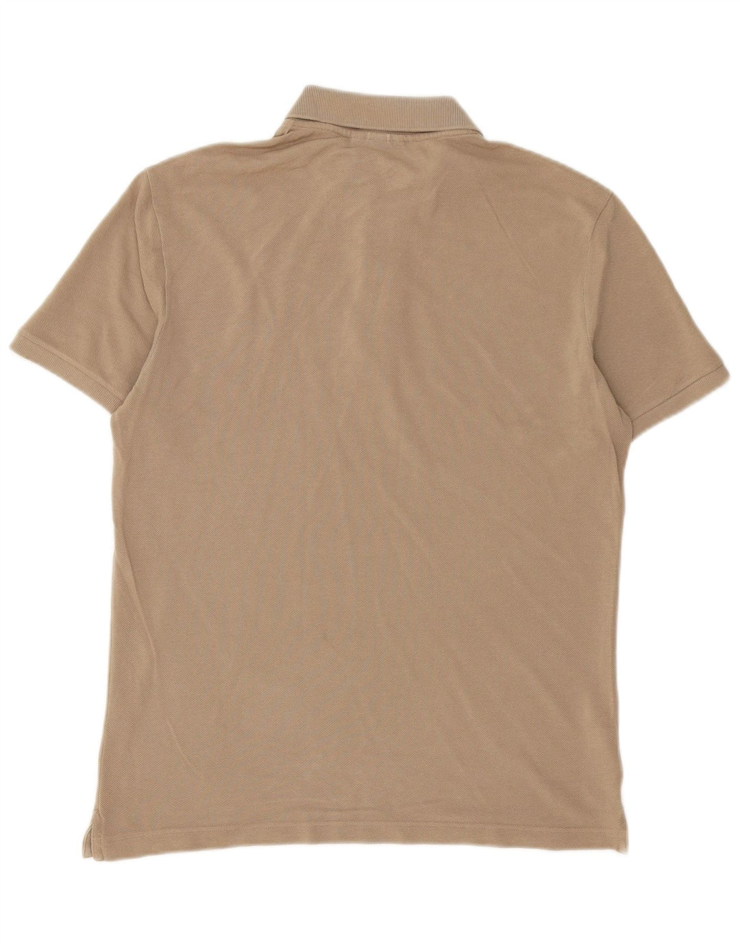 Lacoste Mens Slim Fit Polo Shirt Size 4 Medium Brown Cotton