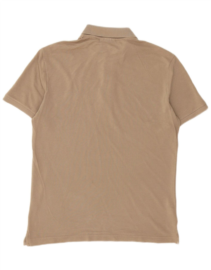 Lacoste Mens Slim Fit Polo Shirt Size 4 Medium Brown Cotton