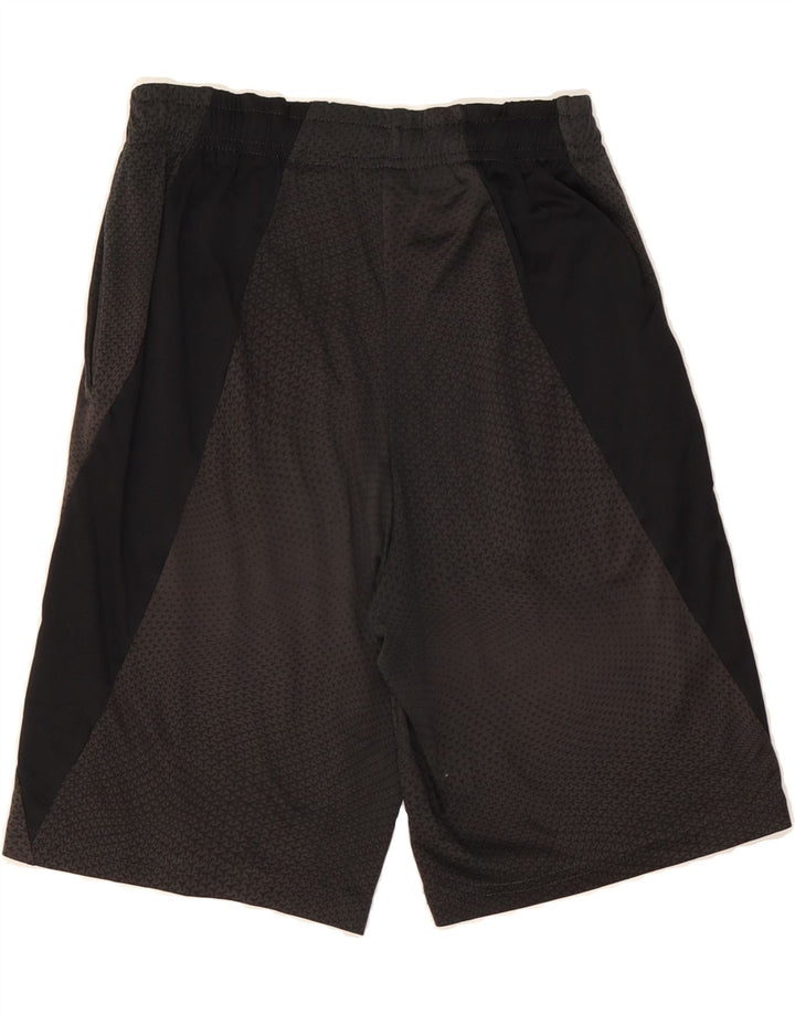 FILA Boys Sport Shorts 9-10 Years Medium Black Geometric Polyester Vintage Fila and Second-Hand Fila from Messina Hembry 