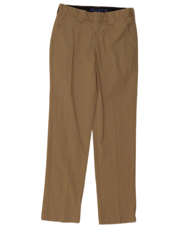 Dickies Boys Flex Straight Chino Trousers 13-14 Years W28 L30 Beige