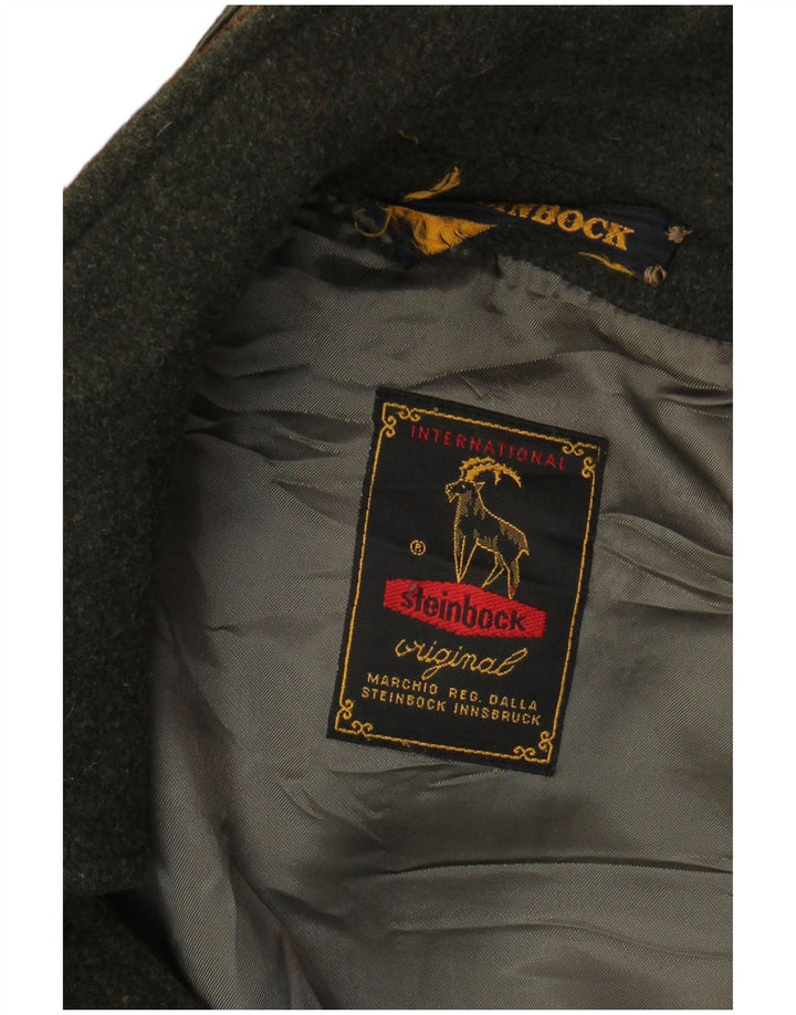 Steinbock Mens Hooded Duffle Coat UK 40 Large Khaki