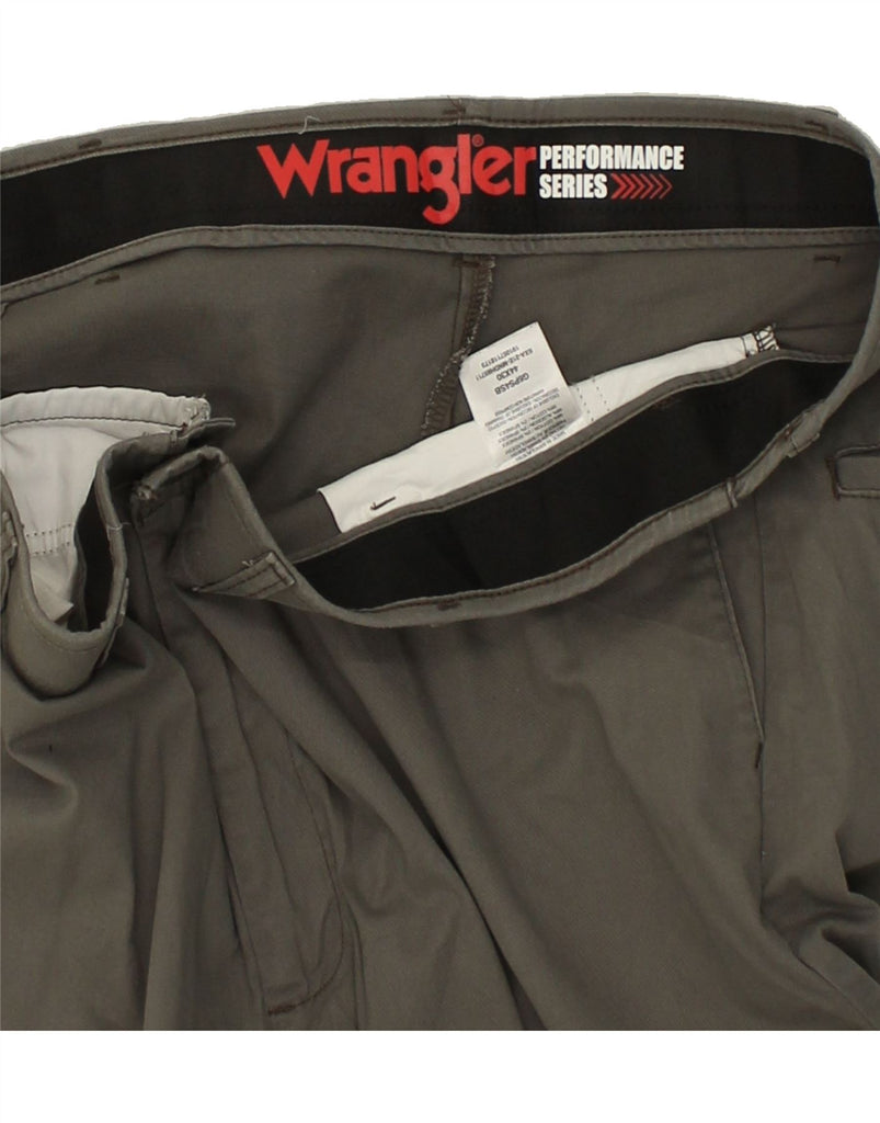 WRANGLER Mens Tapered Chino Trousers W44 L30  Grey Cotton | Vintage Wrangler | Thrift | Second-Hand Wrangler | Used Clothing | Messina Hembry 