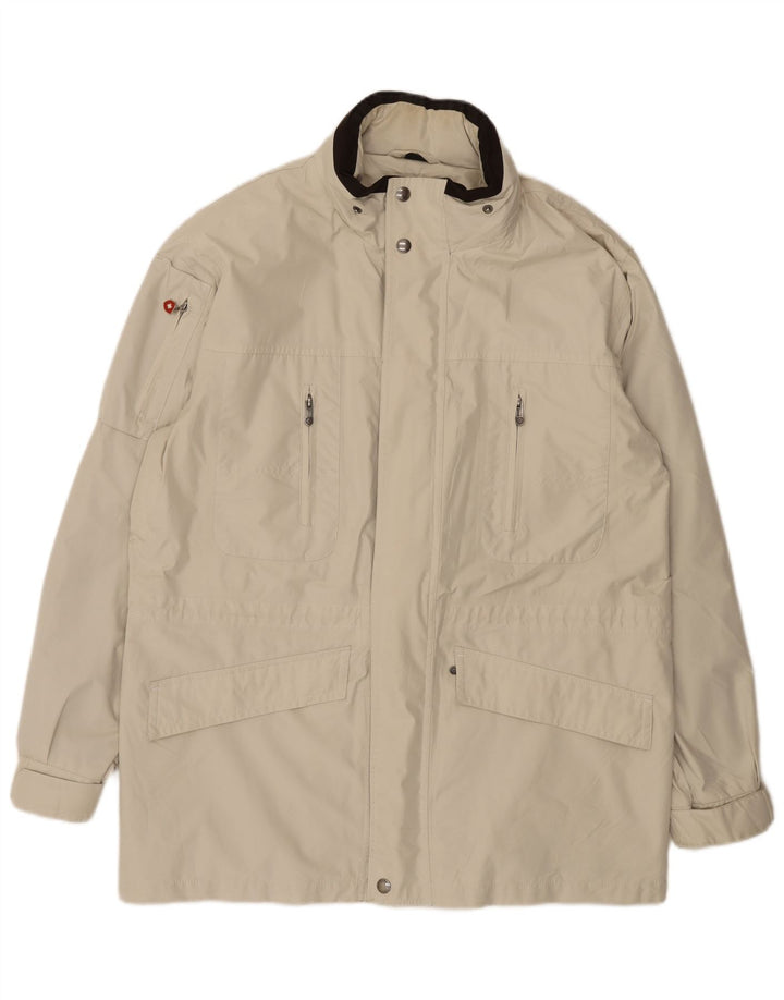 Wellensteyn Mens Utility Jacket UK 42 XL Beige Polyester