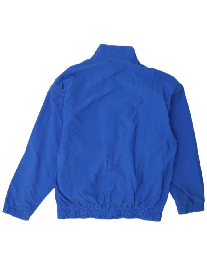 MARILENA Mens Tracksuit Top Jacket IT 52 Large Blue Polyamide
