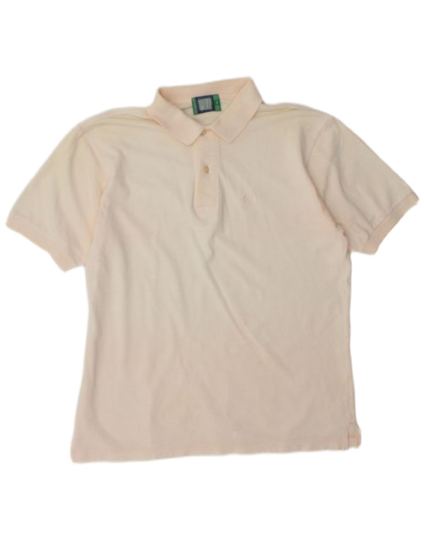 Sergio Tacchini Mens Polo Shirt Large Pink