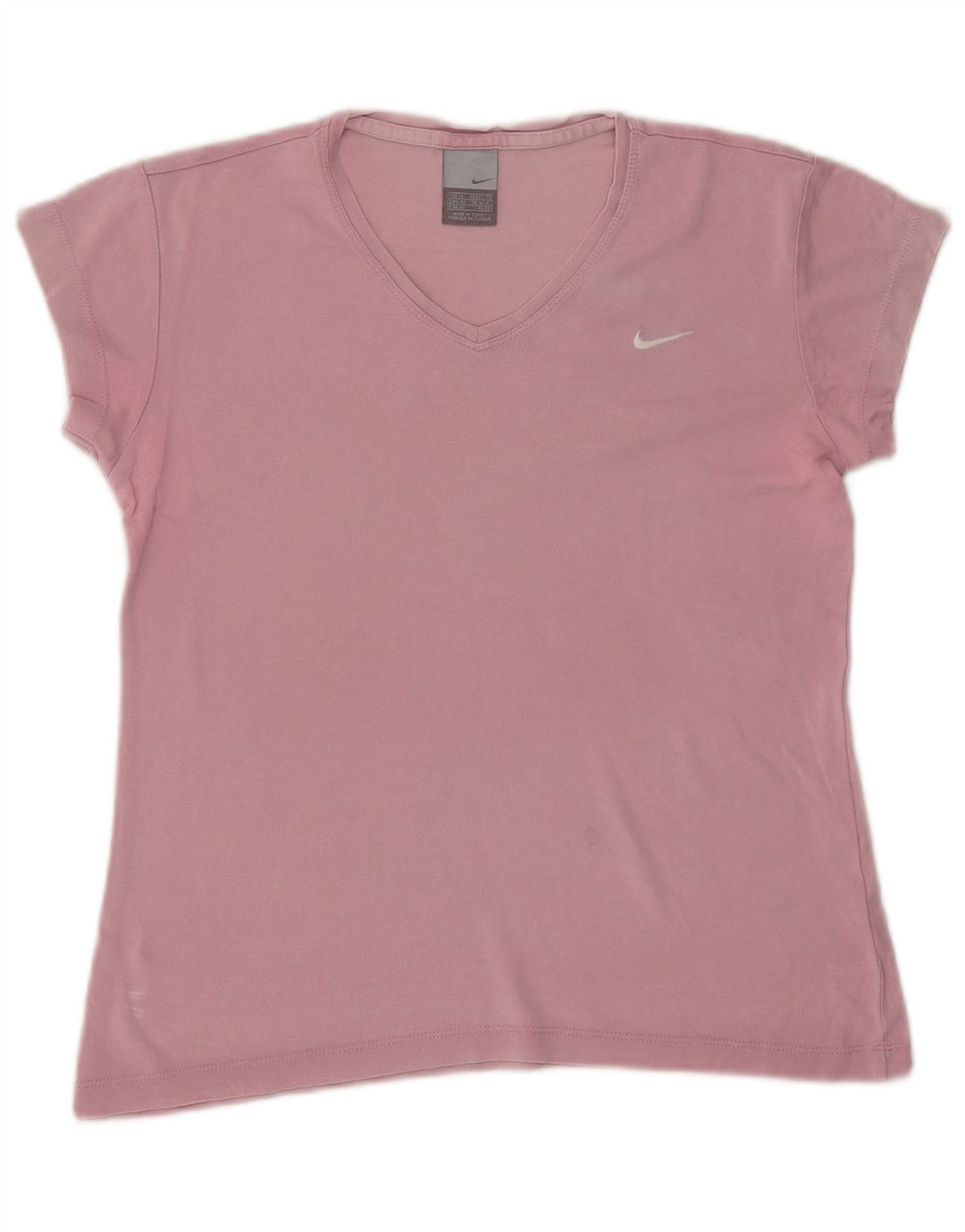 Nike Womens T-Shirt Top UK 16/18 XL Pink