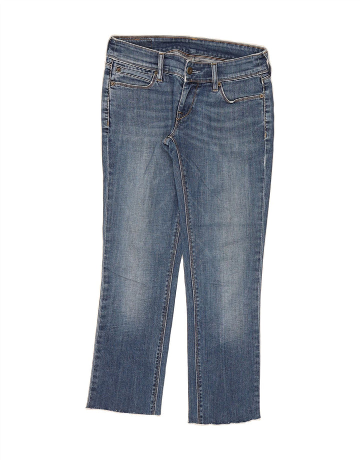 LEVI'S Womens Crop Straight Jeans  W29 L26 Blue Cotton Vintage Levi's and Second-Hand Levi's from Messina Hembry 