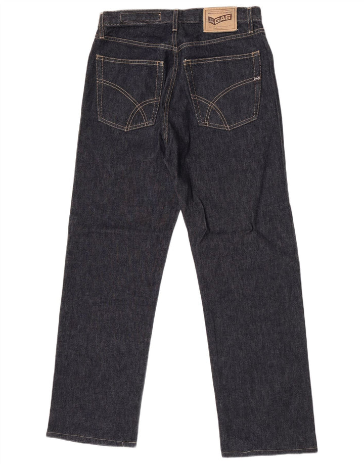 Gas Mens Straight Jeans W31 L29 Navy Blue