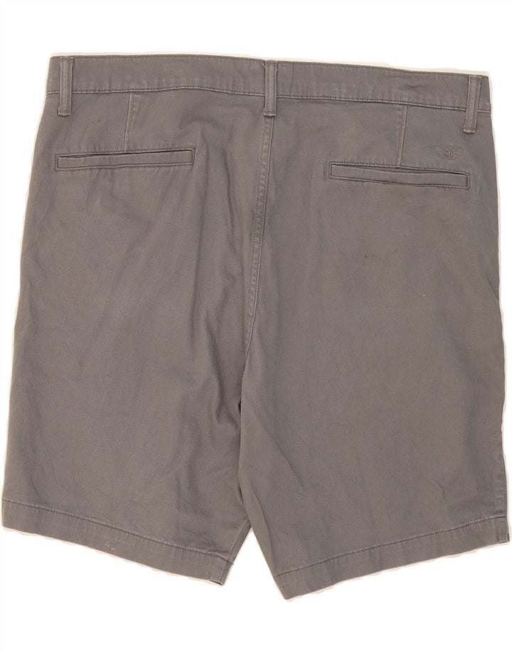 DOCKERS Mens Chino Shorts W38 XL Grey Cotton Vintage Dockers and Second-Hand Dockers from Messina Hembry 