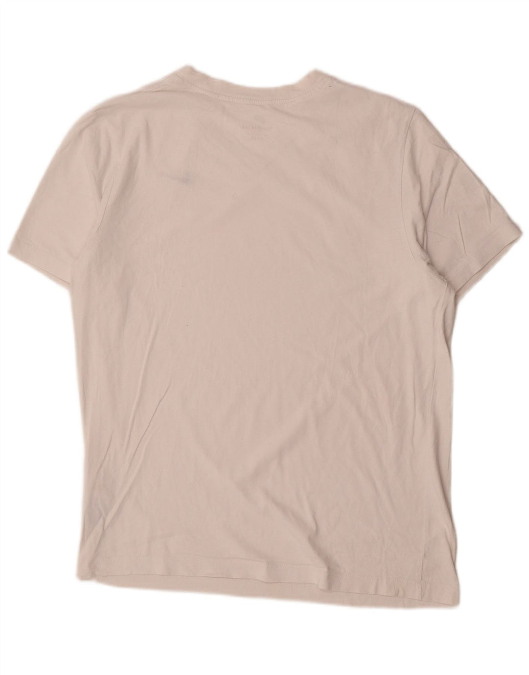 Nike Mens T-Shirt Top Large White Cotton