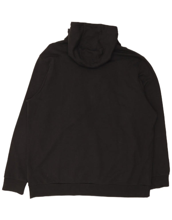 Hugo Boss Mens Graphic Hoodie Jumper 4XL Black Cotton