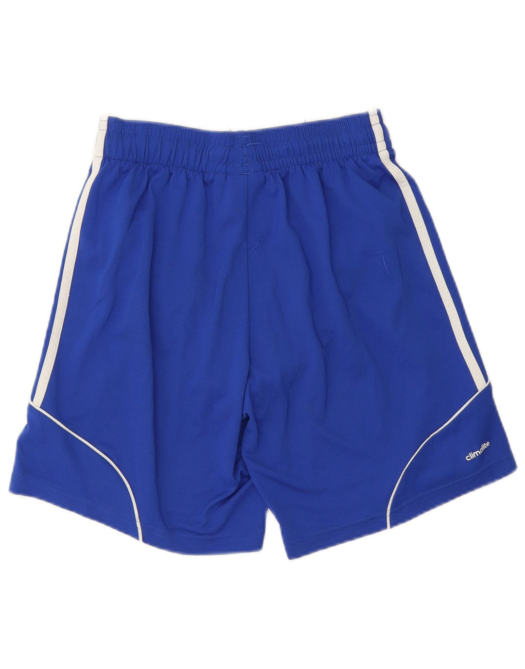 Adidas Mens Climalite Sport Shorts Small  Blue Polyester
