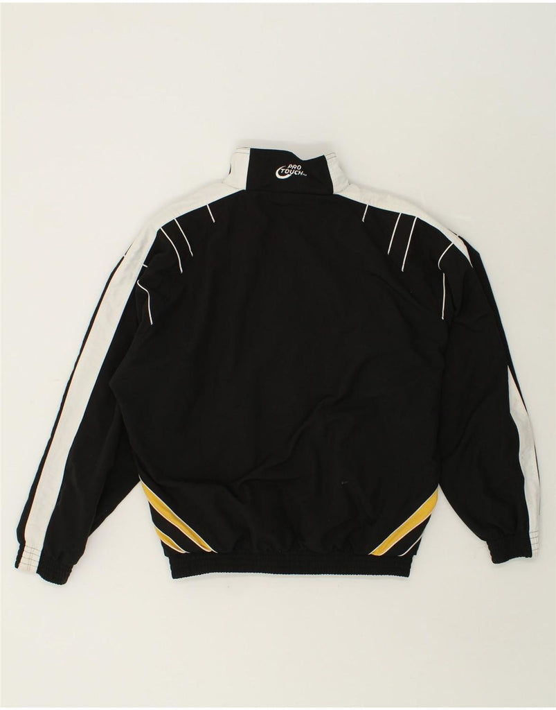 PRO TOUCH Boys Tracksuit Top Jacket 13-14 Years Black Colourblock | Vintage Pro Touch | Thrift | Second-Hand Pro Touch | Used Clothing | Messina Hembry 