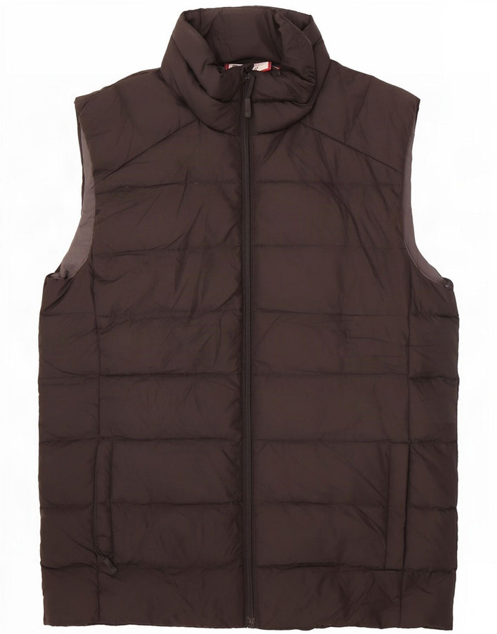 Mountain Warehouse Mens Padded Gilet UK 38 Medium Black Polyester
